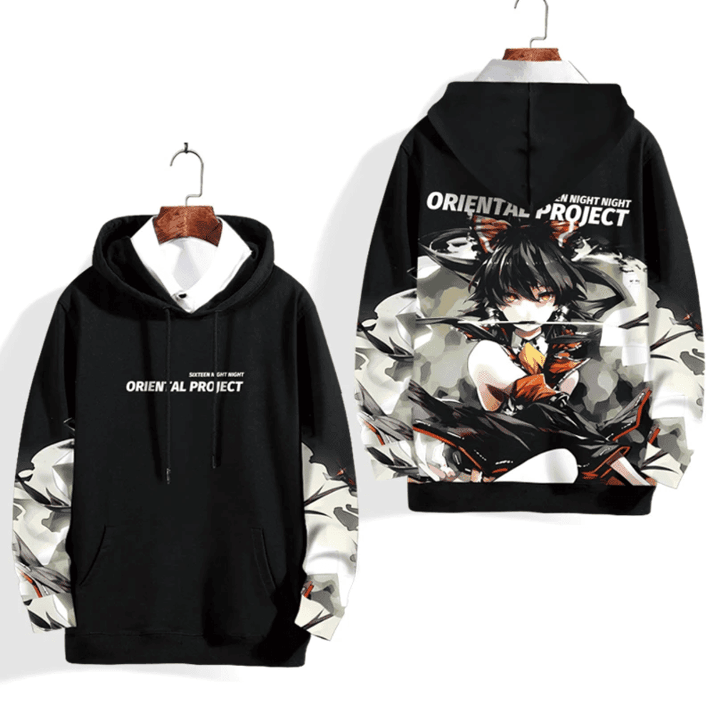 Touhou Project Reimu Hakurei Anime Hoodie