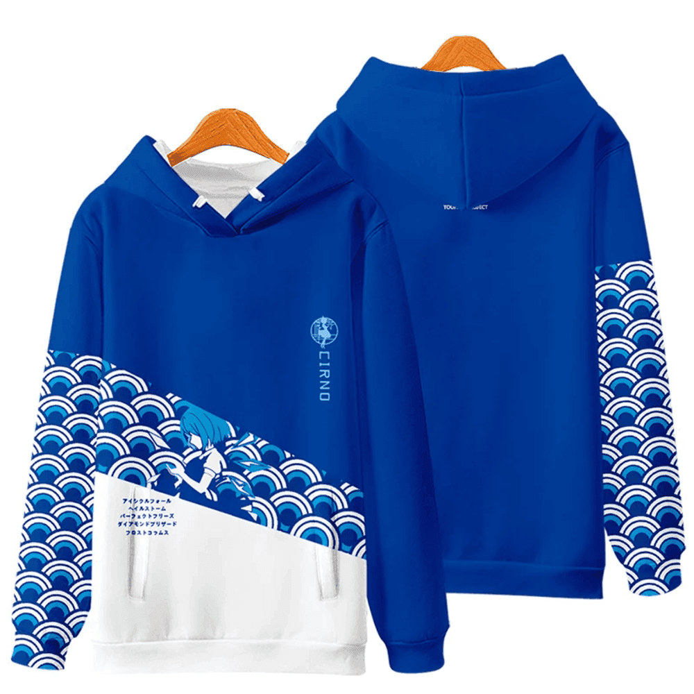 Touhou Project Cirno Anime Hoodie