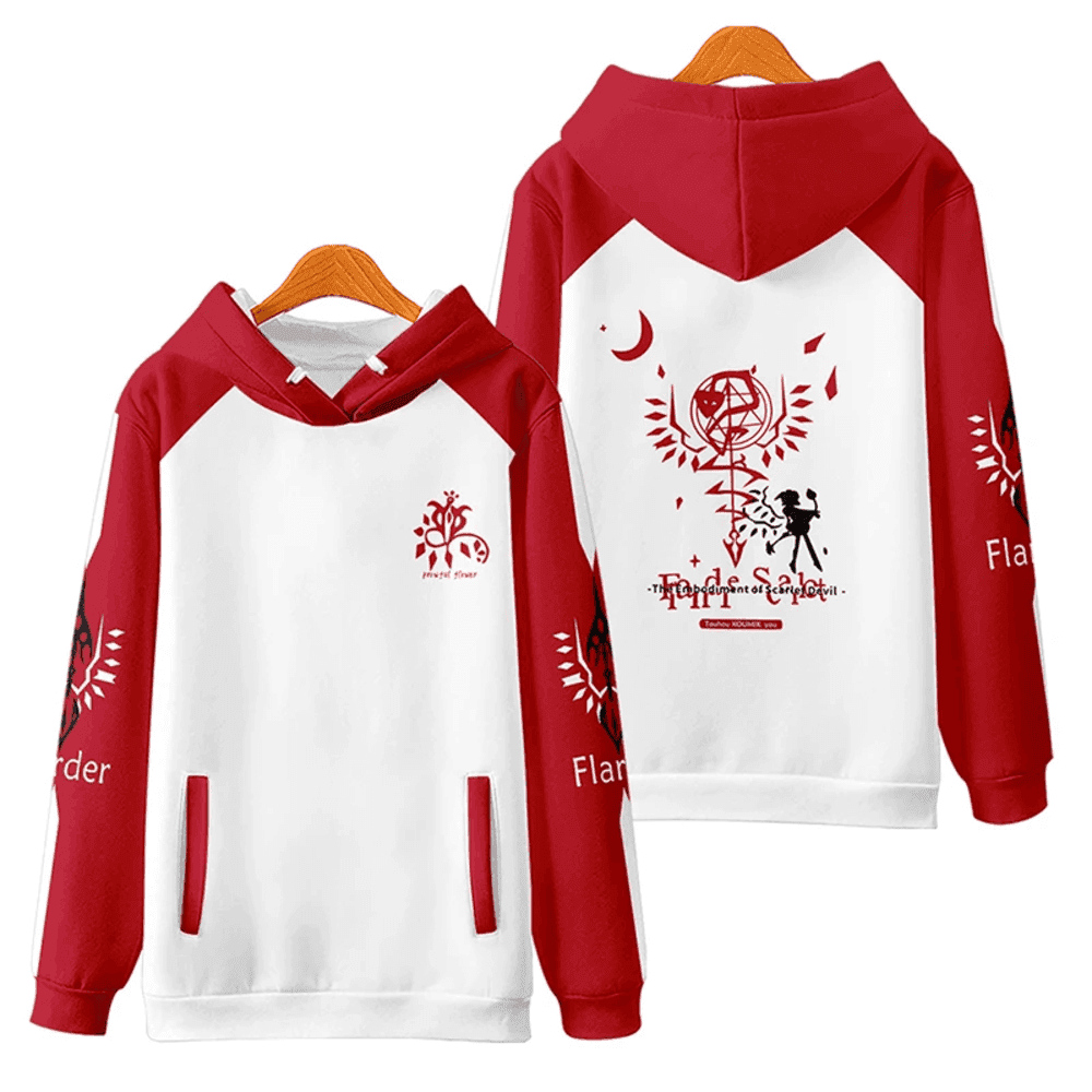 Touhou Project Anime Flandre Scarlet Hoodie