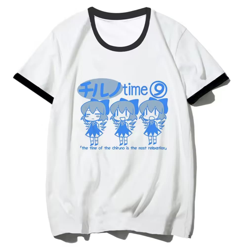 Anime Touhou Project Cirno Casual T-Shirt
