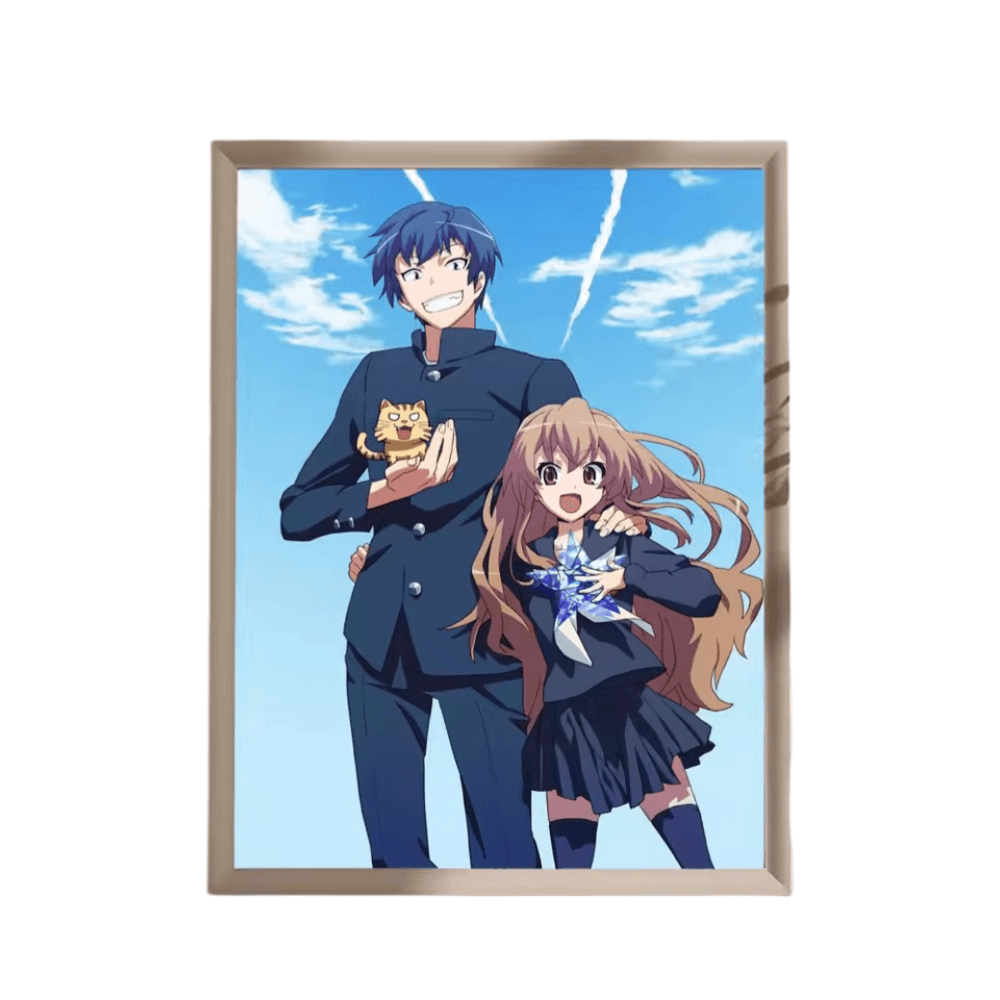 Toradora! Ryūji And Taiga Anime Home Decor Poster