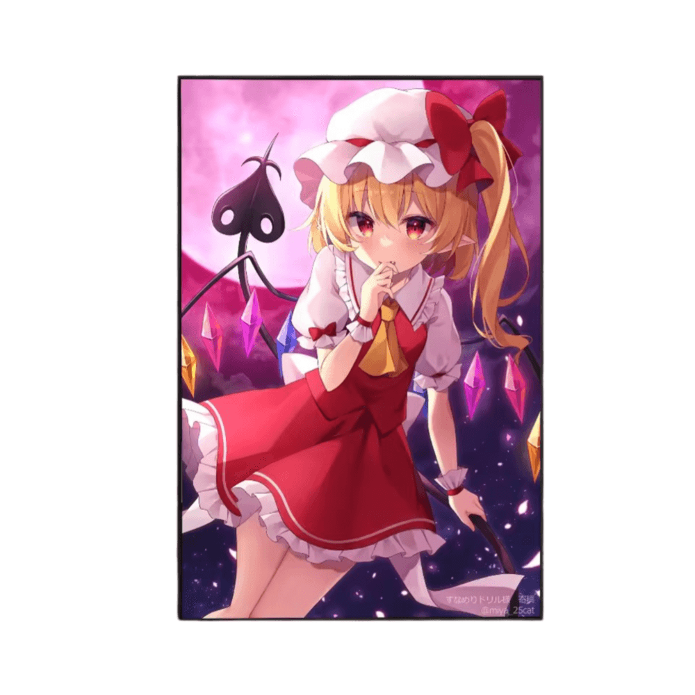 Touhou Project Flandre Anime Wall Poster