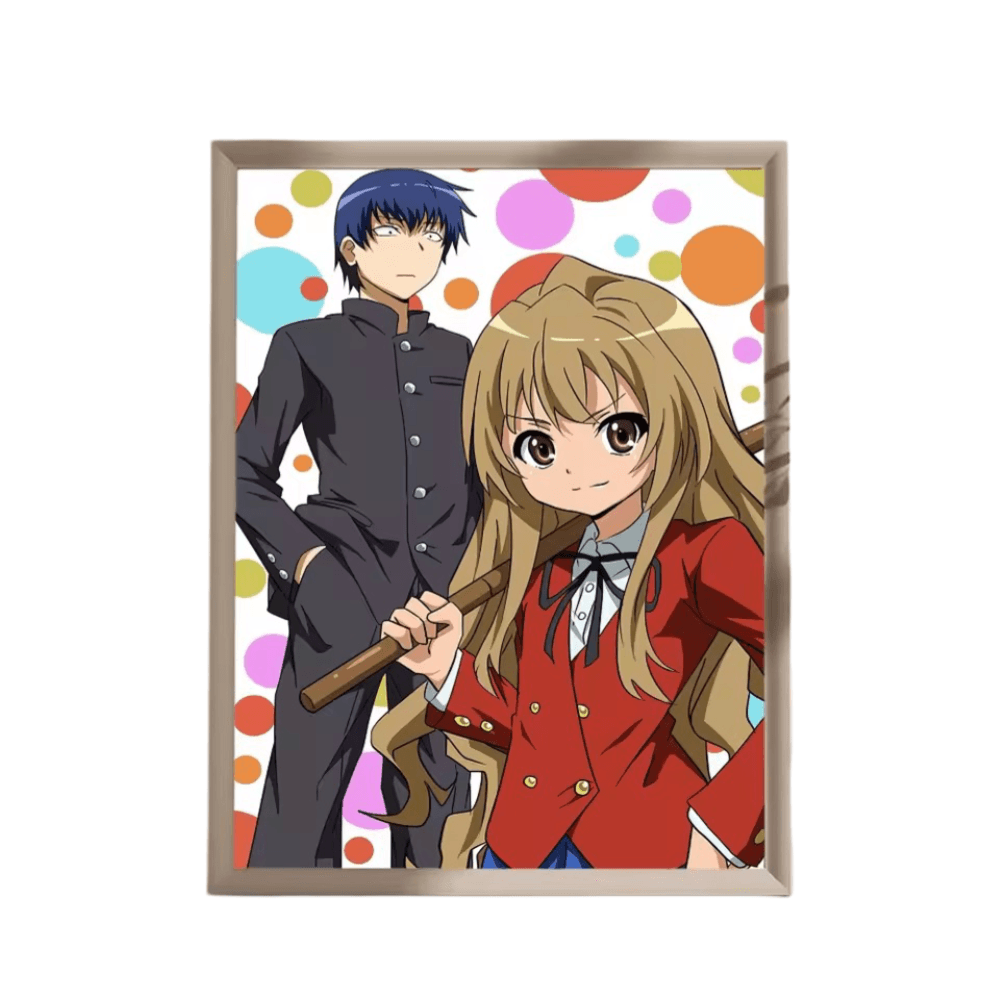 Toradora! Anime Ryūji And Taiga Home Decor Poster