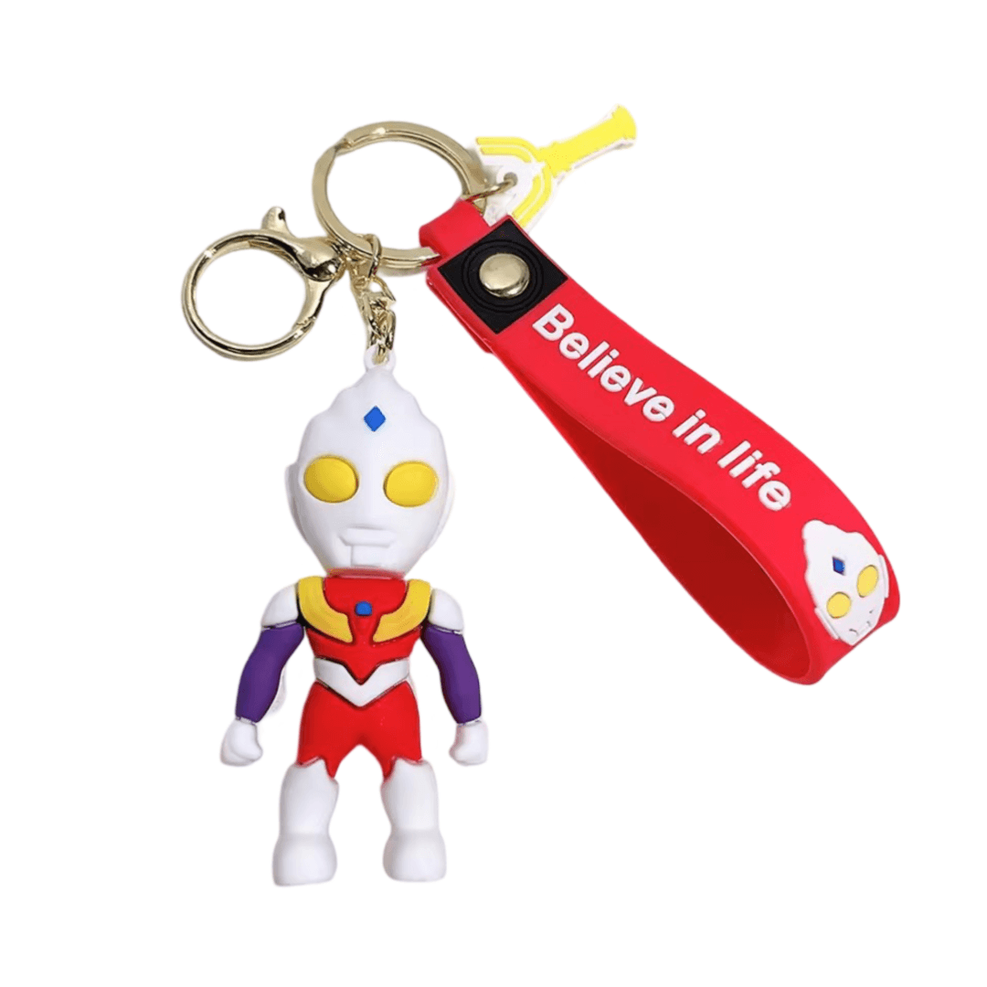 Anime Ultraman Tiga Keychain Pendant