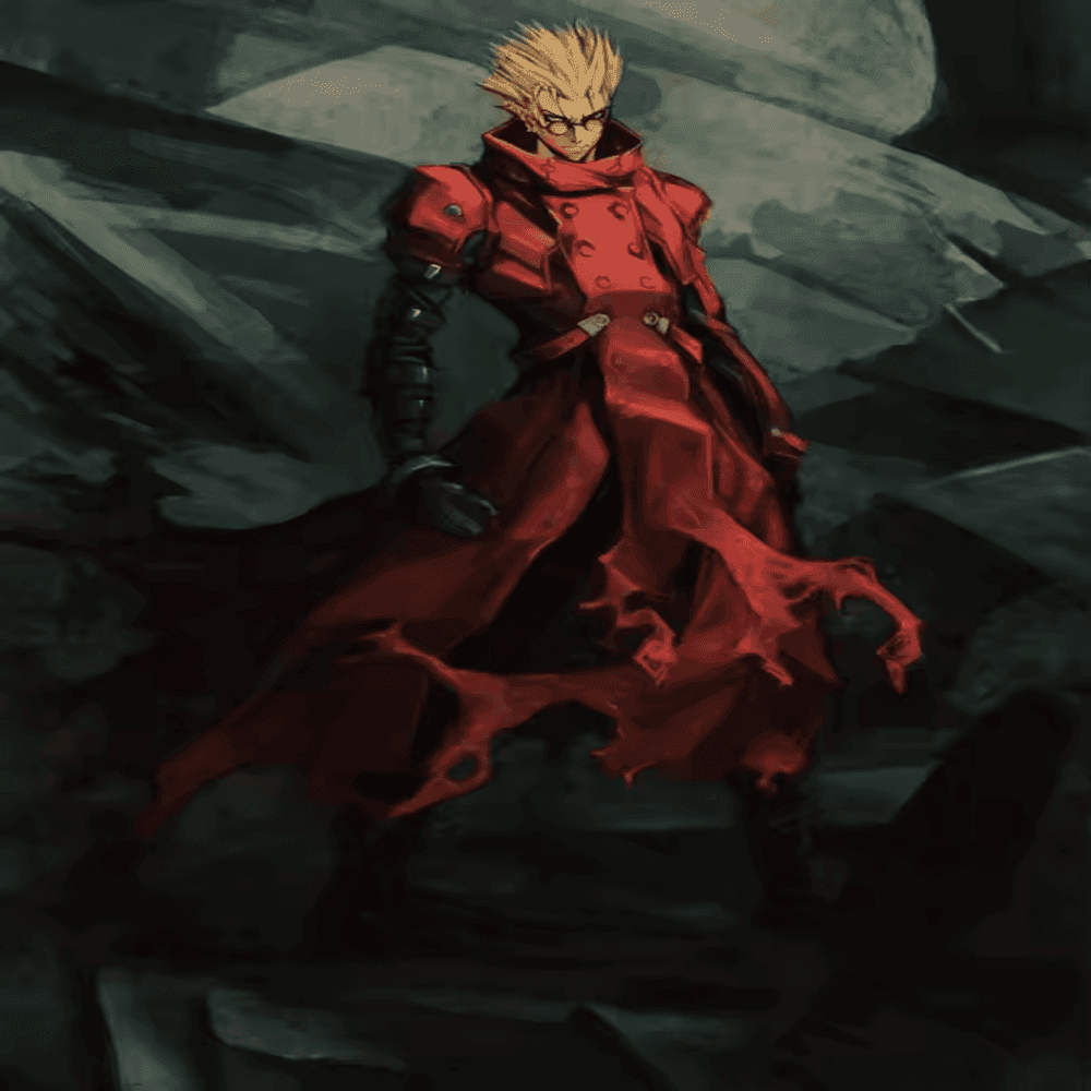 Trigun Anime Vash Wall Art Poster