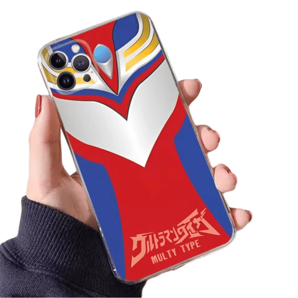 Ultraman Anime Tiga Phone Case For iPhone