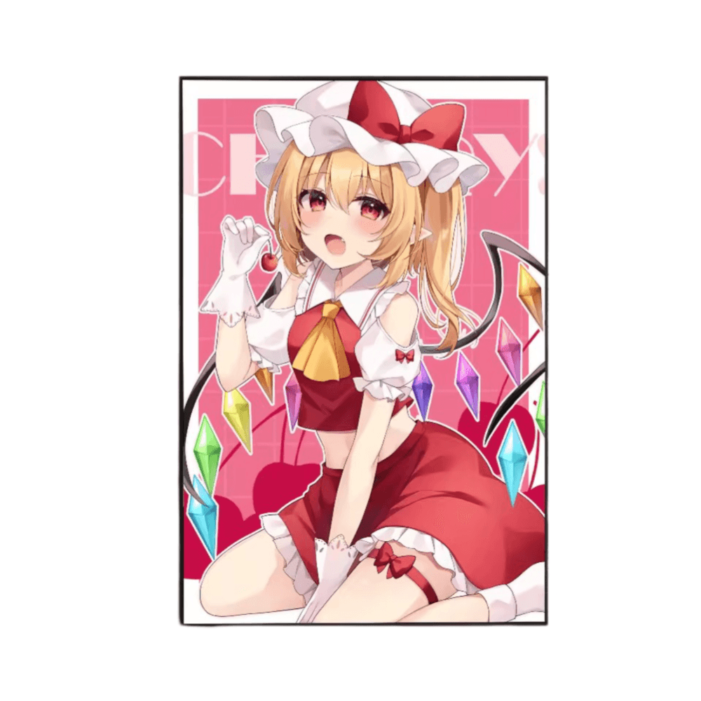 Touhou Project Flandre Scarlet Anime Wall Poster