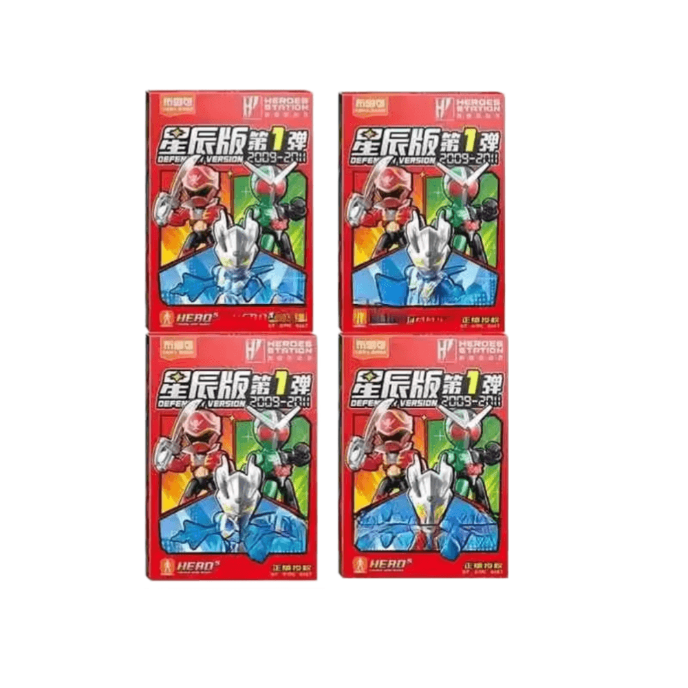 4Pcs Anime Ultraman Action Figure Toy