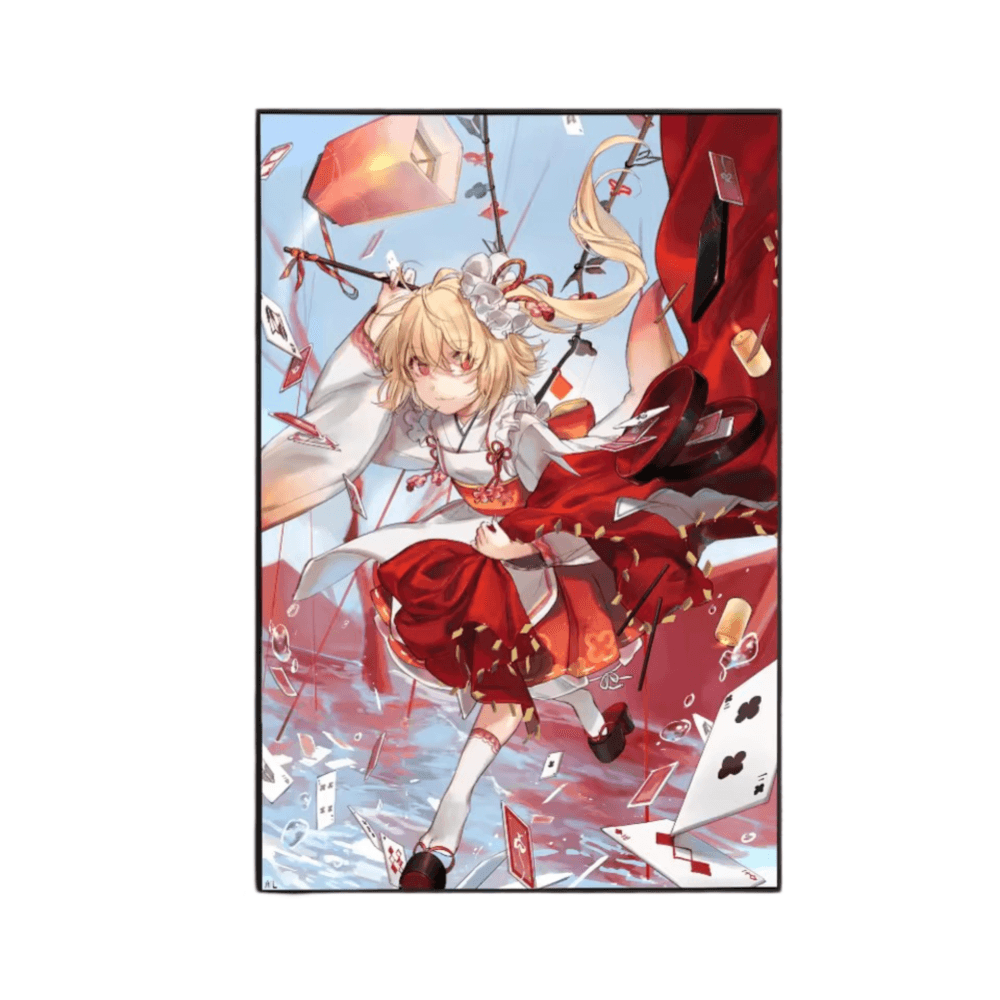 Touhou Project Anime Flandre Scarlet Wall Poster