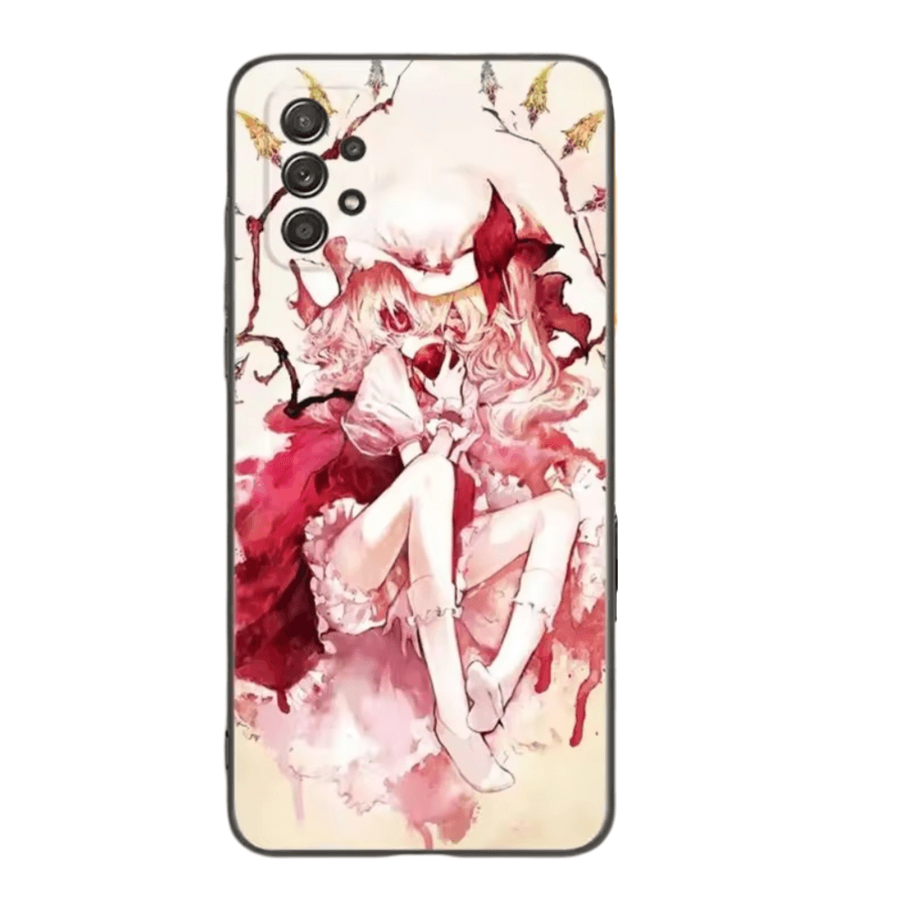 Touhou Project Anime Flandre Printed Phone Case For Samsung
