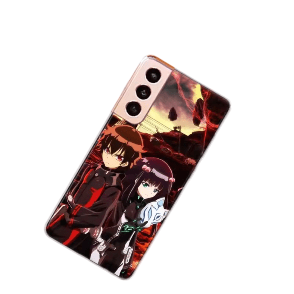 Twin Star Exorcists Anime Benio And Rokuro Print Phone Case For Samsung