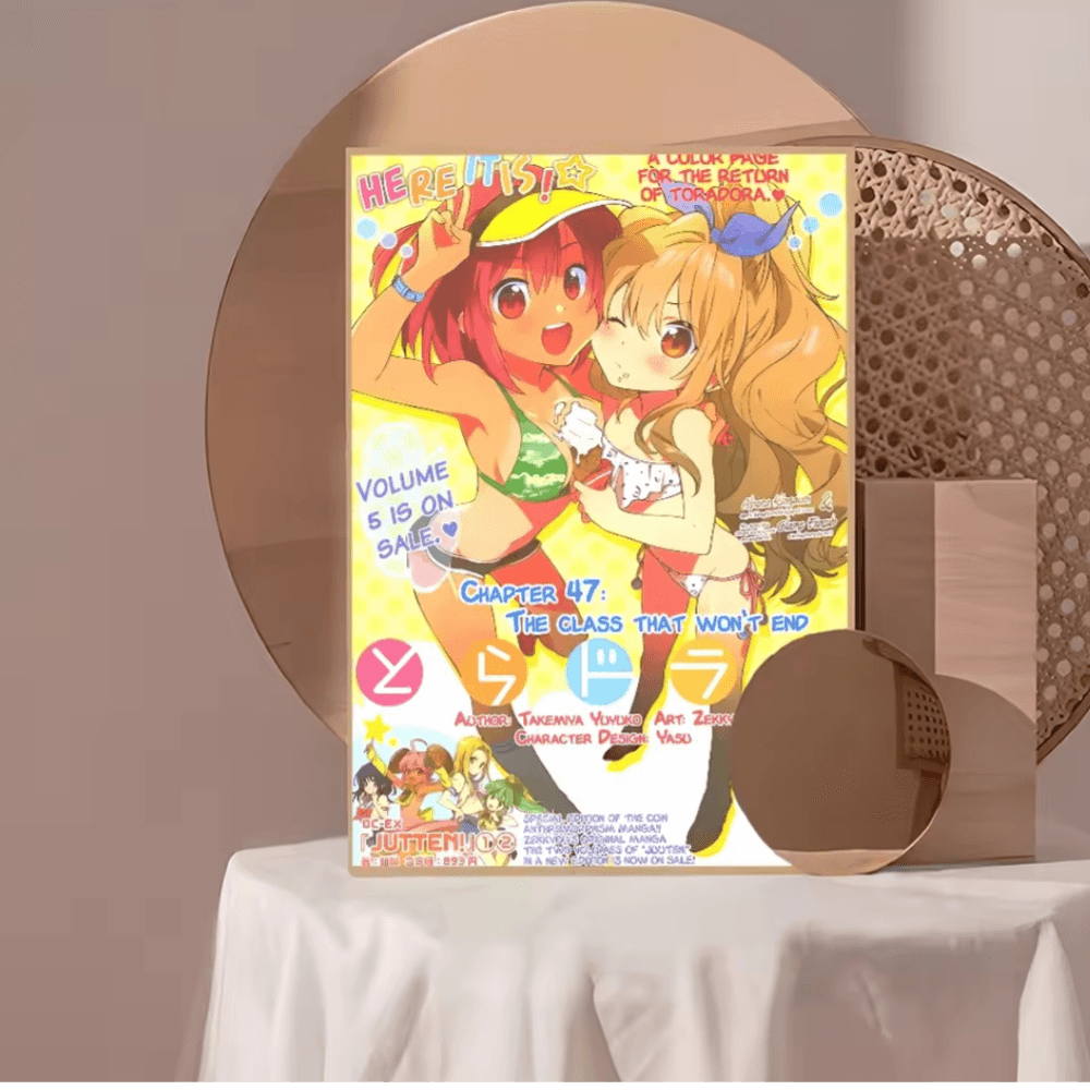 Toradora Anime Sticky Poster