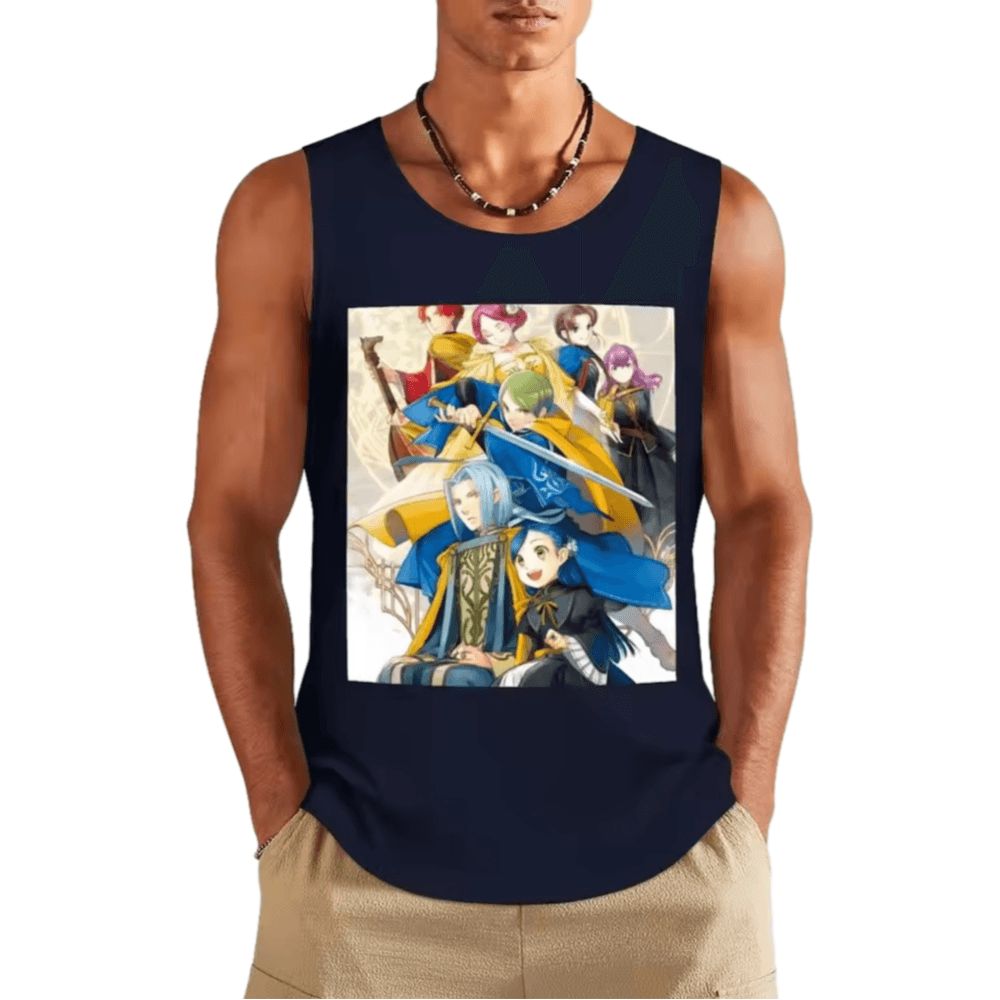 Anime Ascendance Of A Bookworm Print Sleeveless T-Shirt