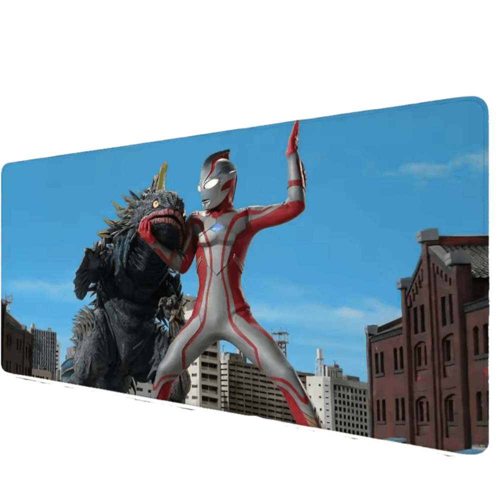 Anime Ultraman King Gesura And Mebius Keyboard Pad
