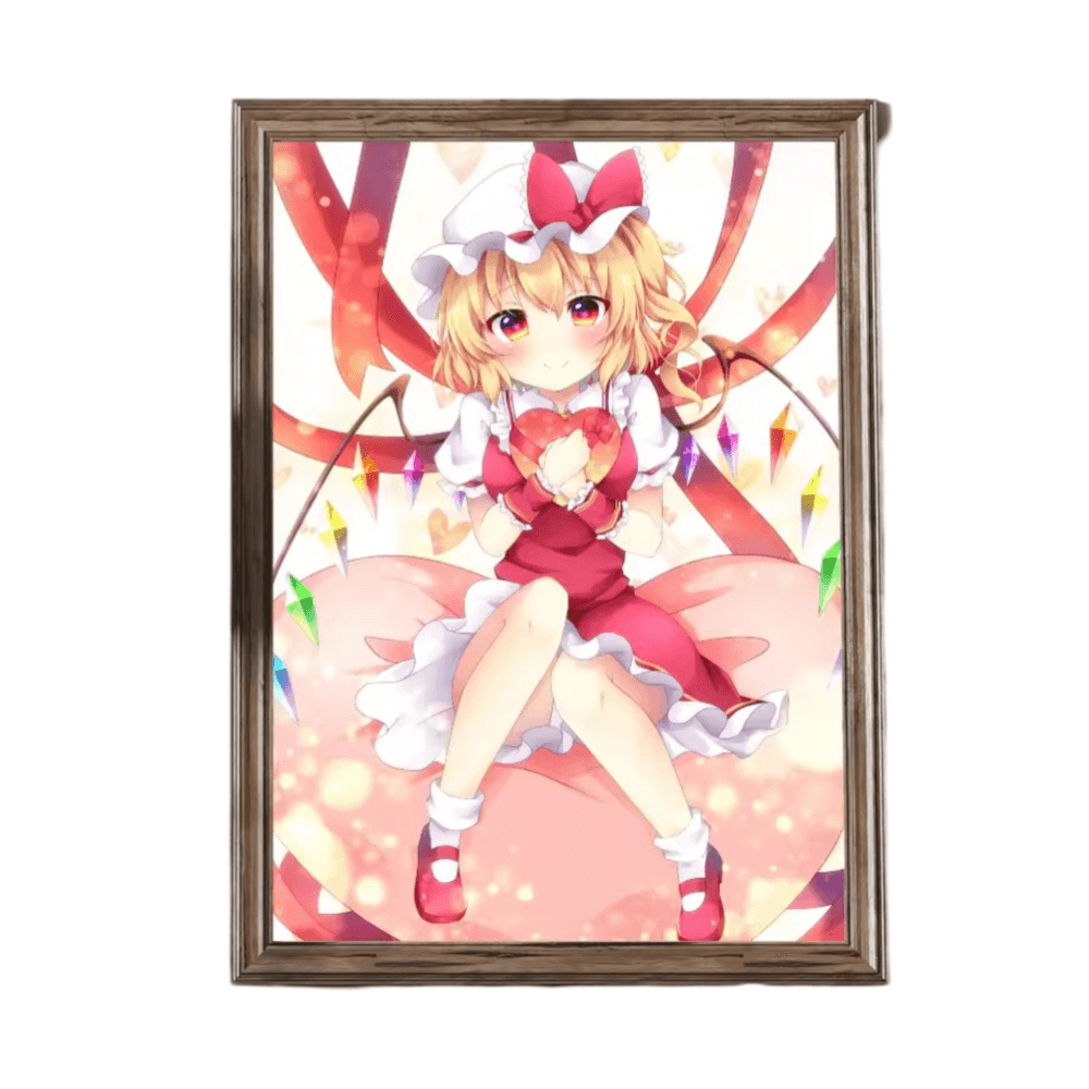 Anime Touhou Project Flandre Wall Art Poster
