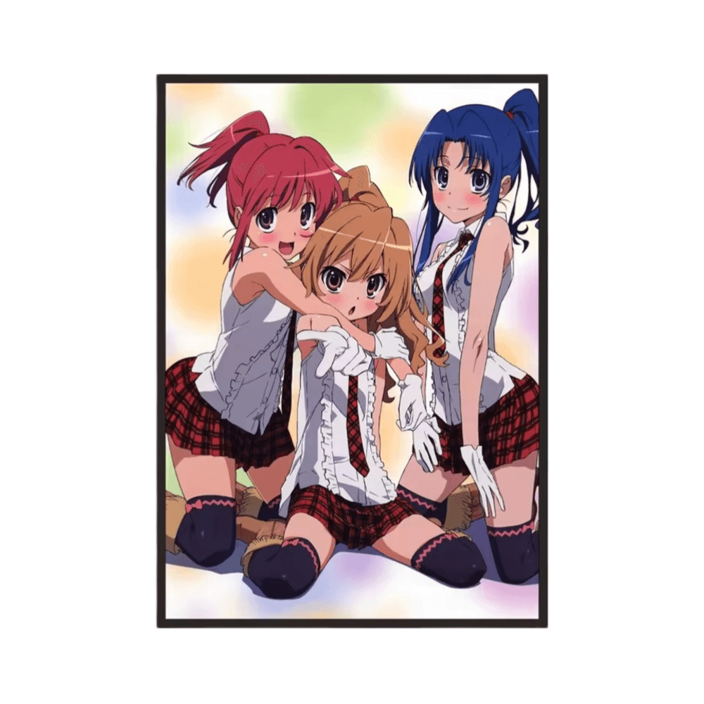 Anime Toradora! Character Wall Poster