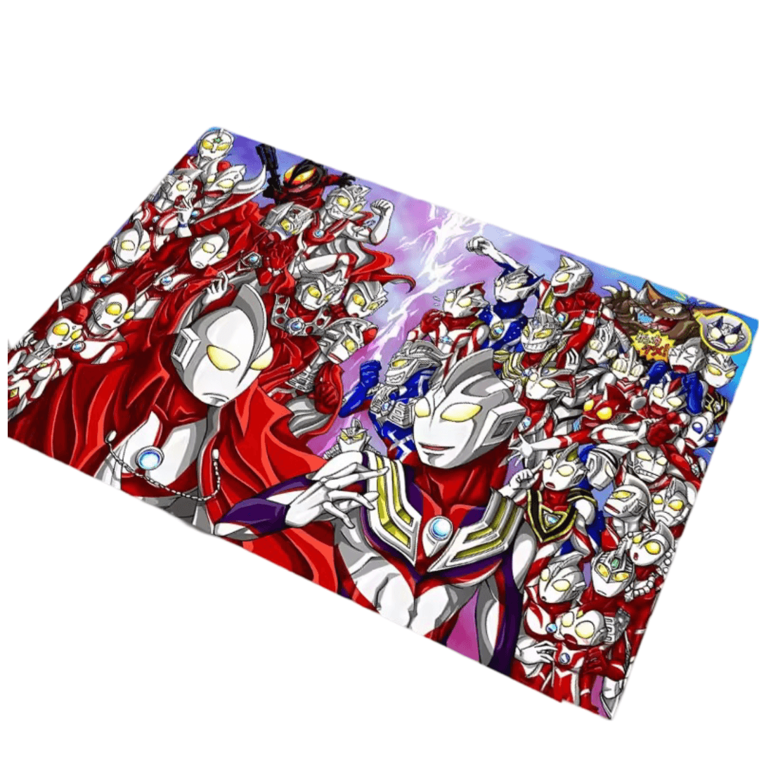 Anime Ultraman Character Printed Carpet