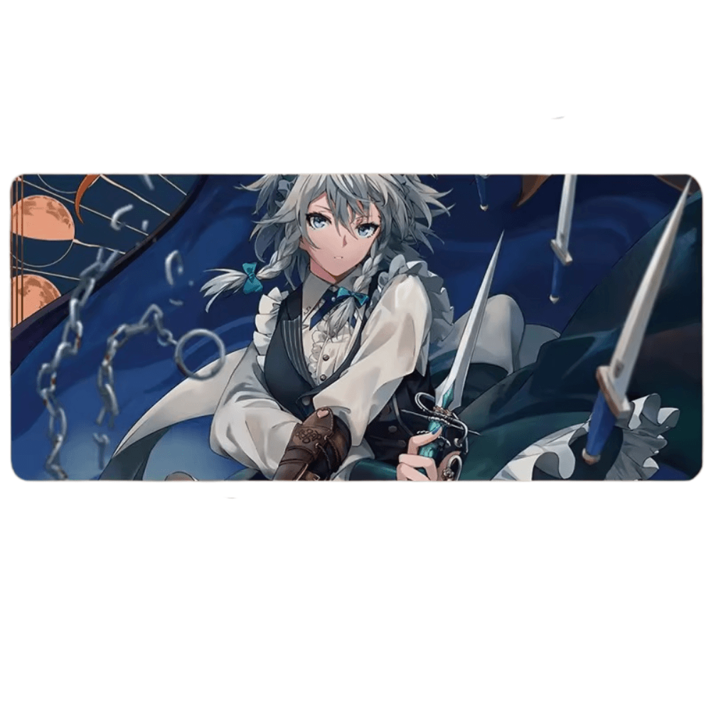 Touhou Project Anime Sakuya Izayoi Mouse Pad