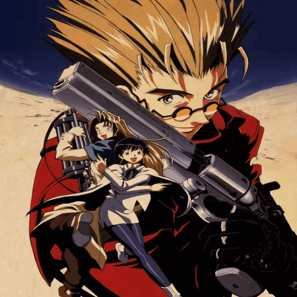 Anime Trigun Vash The Stampede With Friends Painting Wall Art