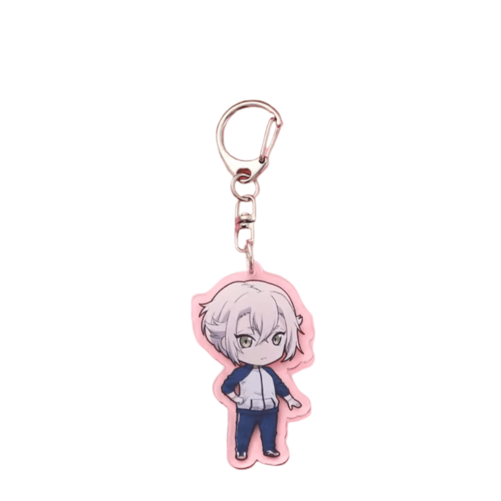 Anime Touken Ranbu Mitsuhide Akechi Acrylic Keychain