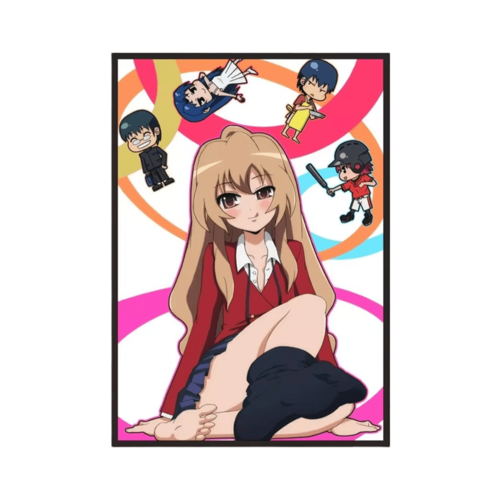 Toradora! Anime Character Wall Art Poster