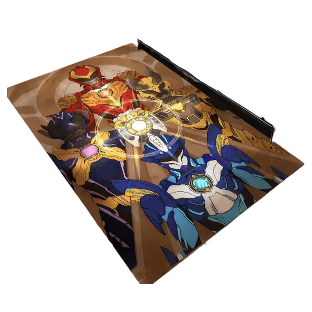Anime Ultraman Vs. Kamen Rider Carpet