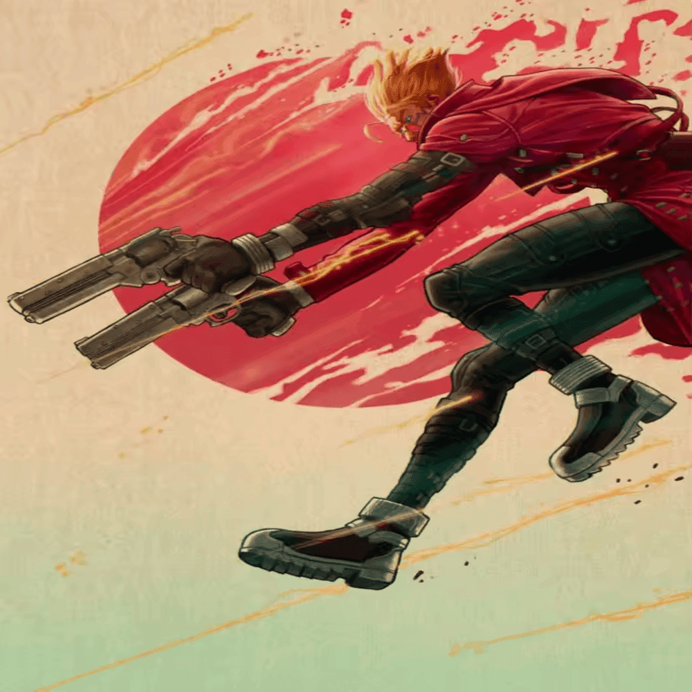 Trigun Vash The Stampede Anime Painting Wall Art