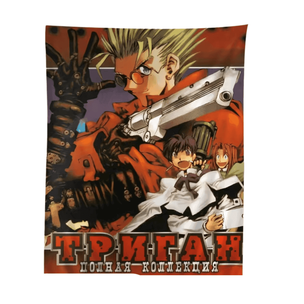 Trigun: Badlands Rumble Anime Tapestry Hippie Wall Art