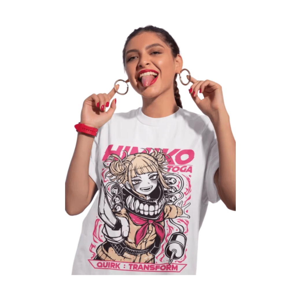 My Hero Academia Himiko Toga Anime Polyester T-Shirt — detail 1
