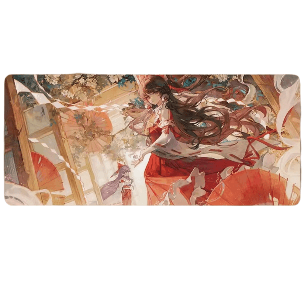 Anime Touhou Project Reimu Hakurei Rubber Mouse Pad