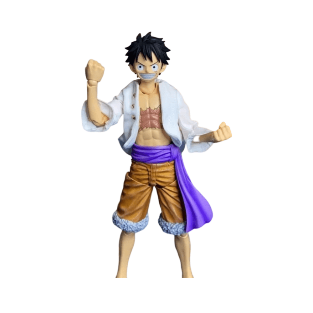 15cm Anime One Piece Luffy Humanoid Toy