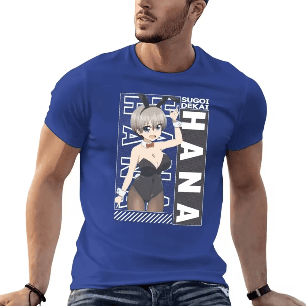 Anime Uzaki-Chan Wants To Hang Out! Hana Uzaki T-Shirt — detail 1