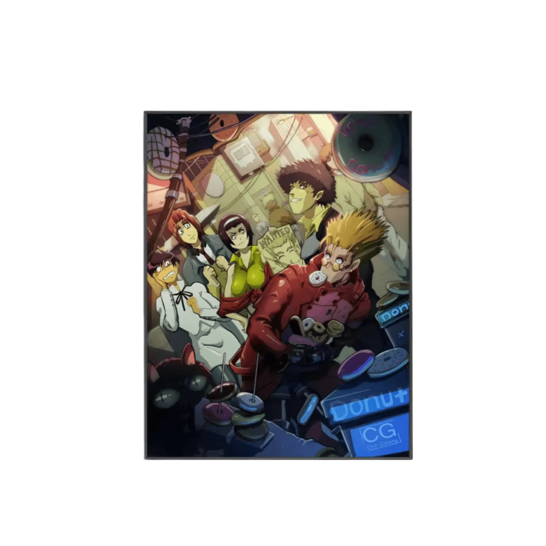 Anime Trigun Vs Cowboy Bebop HD Painting Wall Art