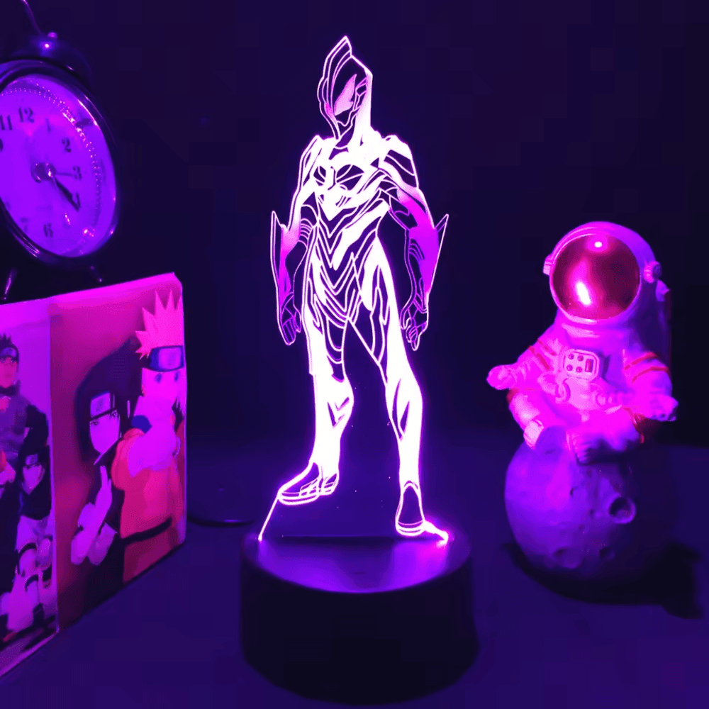 Anime Ultraman Trigger Dark LED Acrylic 3D Illusion Night Light