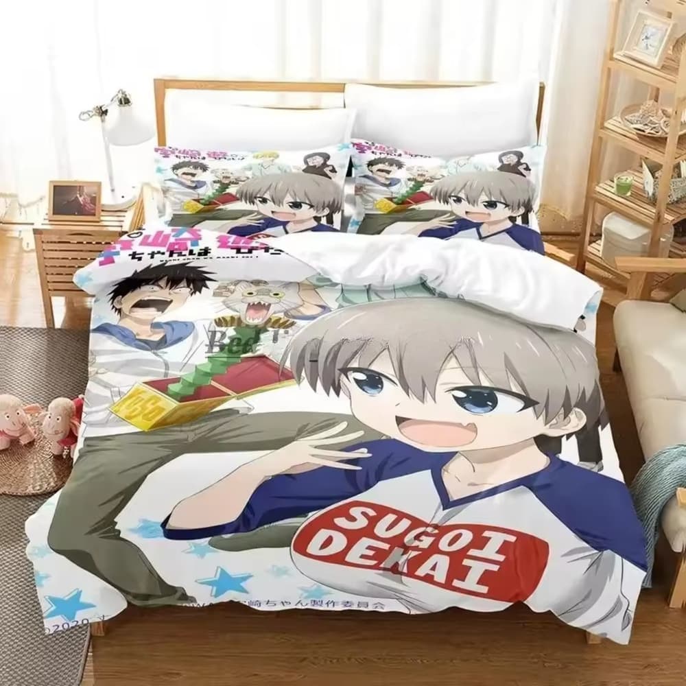 Uzaki-Chan Wants To Hang Out! Character Anime Bedding Set