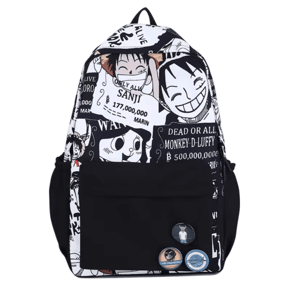 One Piece Luffy Anime Printed Student School Bag