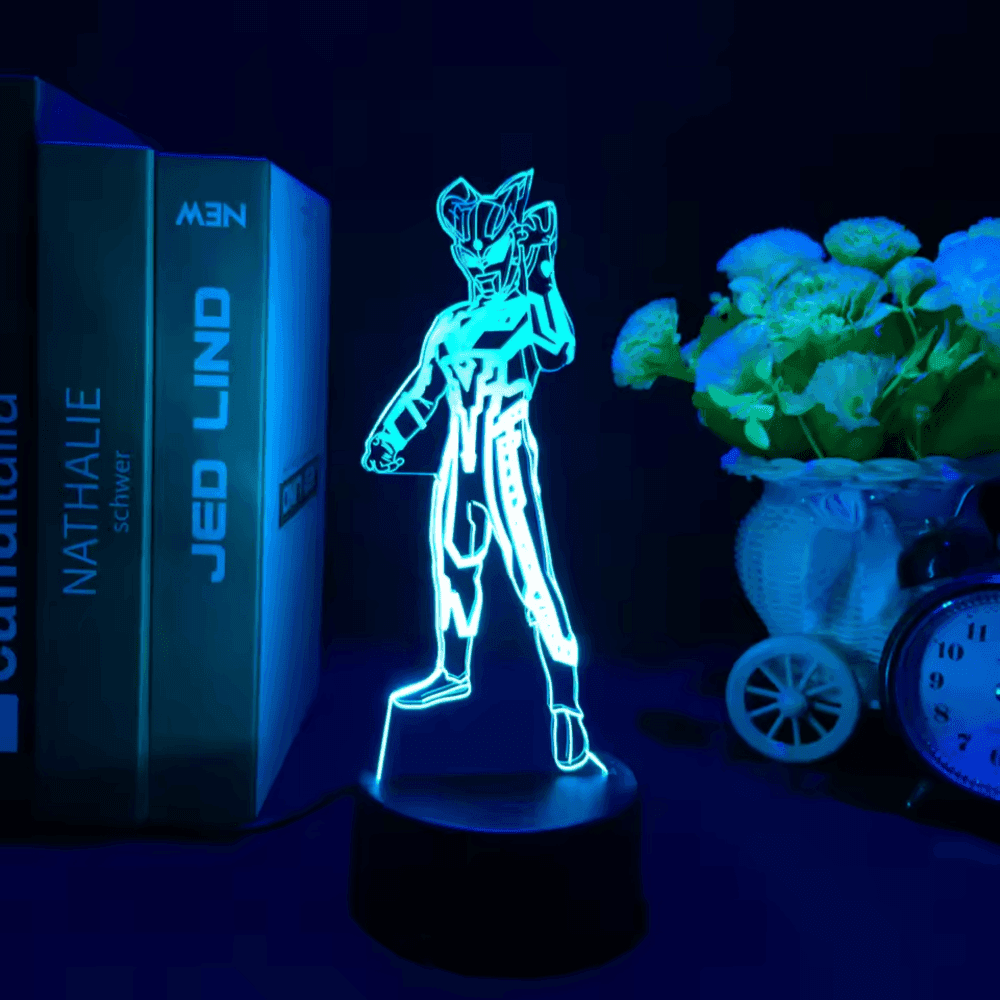 Anime Ultraman X LED Acrylic 3D Illusion Night Light