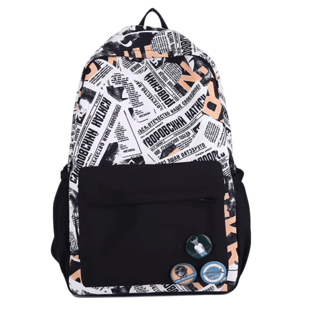 One Piece Anime Luffy Printed Student School Bag