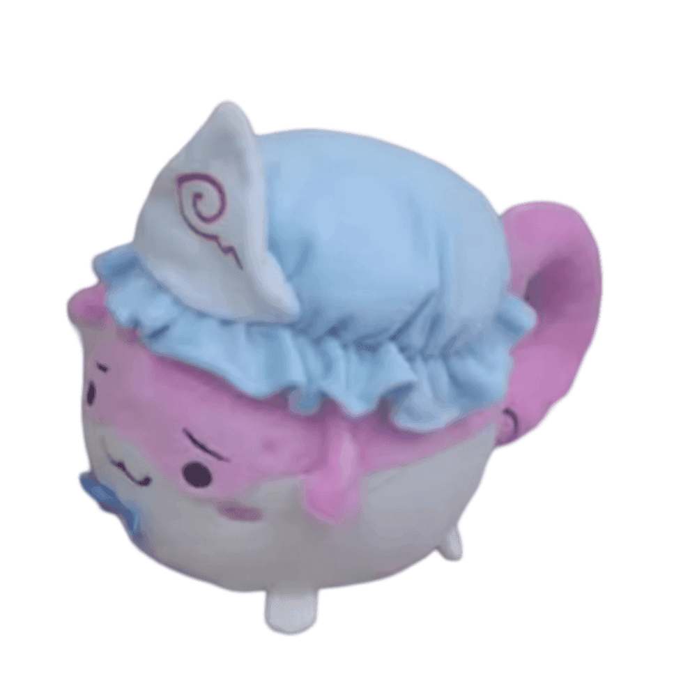 35cm Anime Touhou Project Yuyuko Saigyouji Pet Plush Toy — detail 1