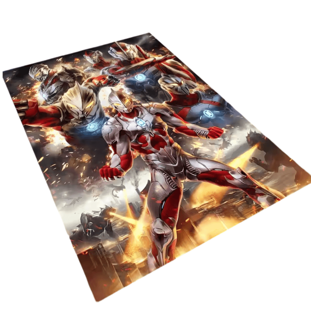 Anime Ultraman Tiga Carpet