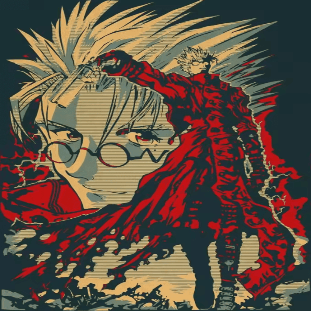Trigun Vash The Stampede Anime Decoration Painting Wall Art