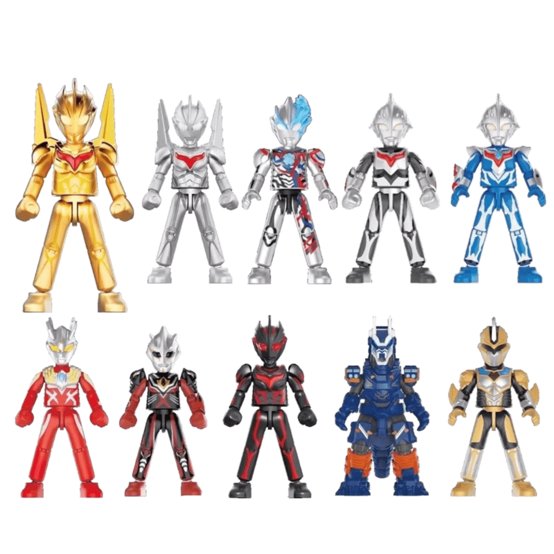 Anime Blokees Ultraman Galaxy Version 11 Assembled And Movable Toy Blind Box — detail 1