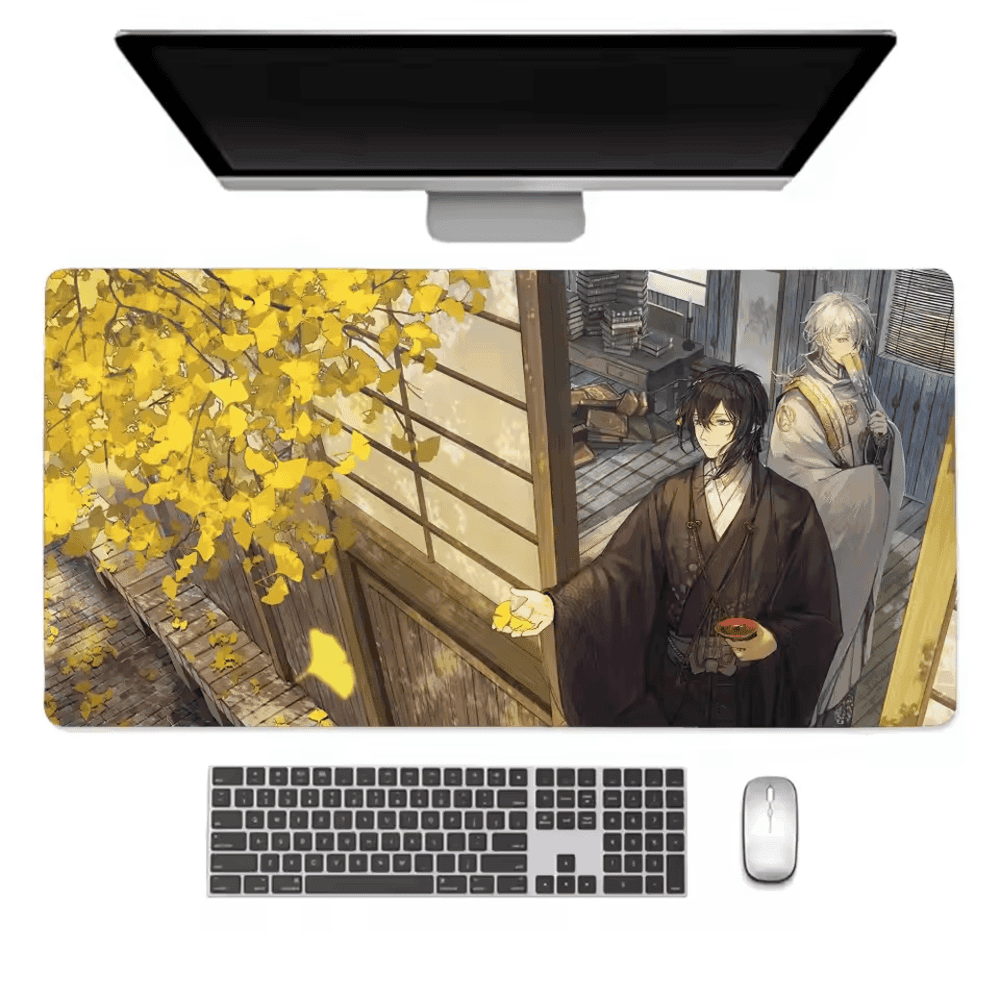 Anime Touken Ranbu Characters Print Mouse Pad