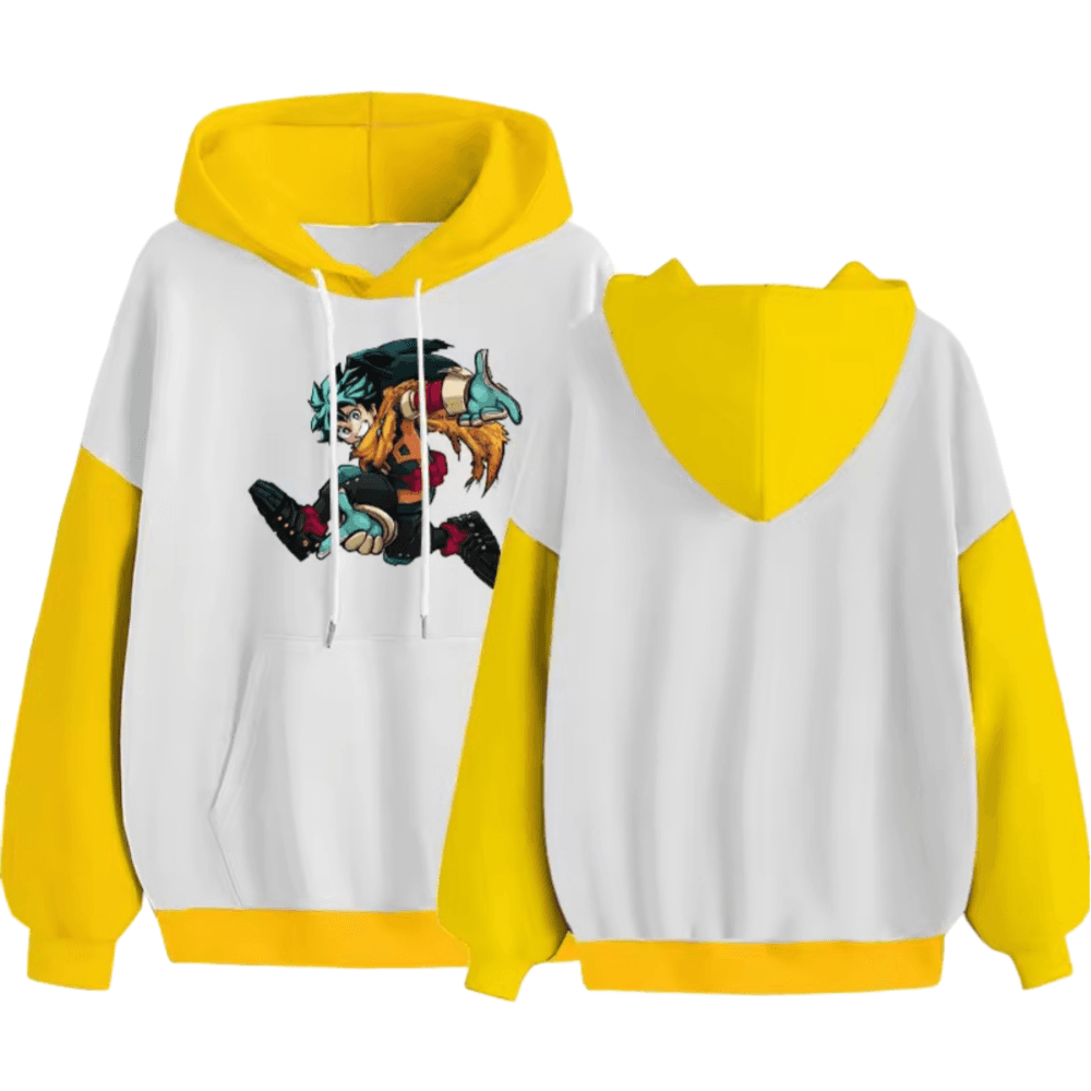 My Hero Academia Izuku Midoriya Anime Print Pullover