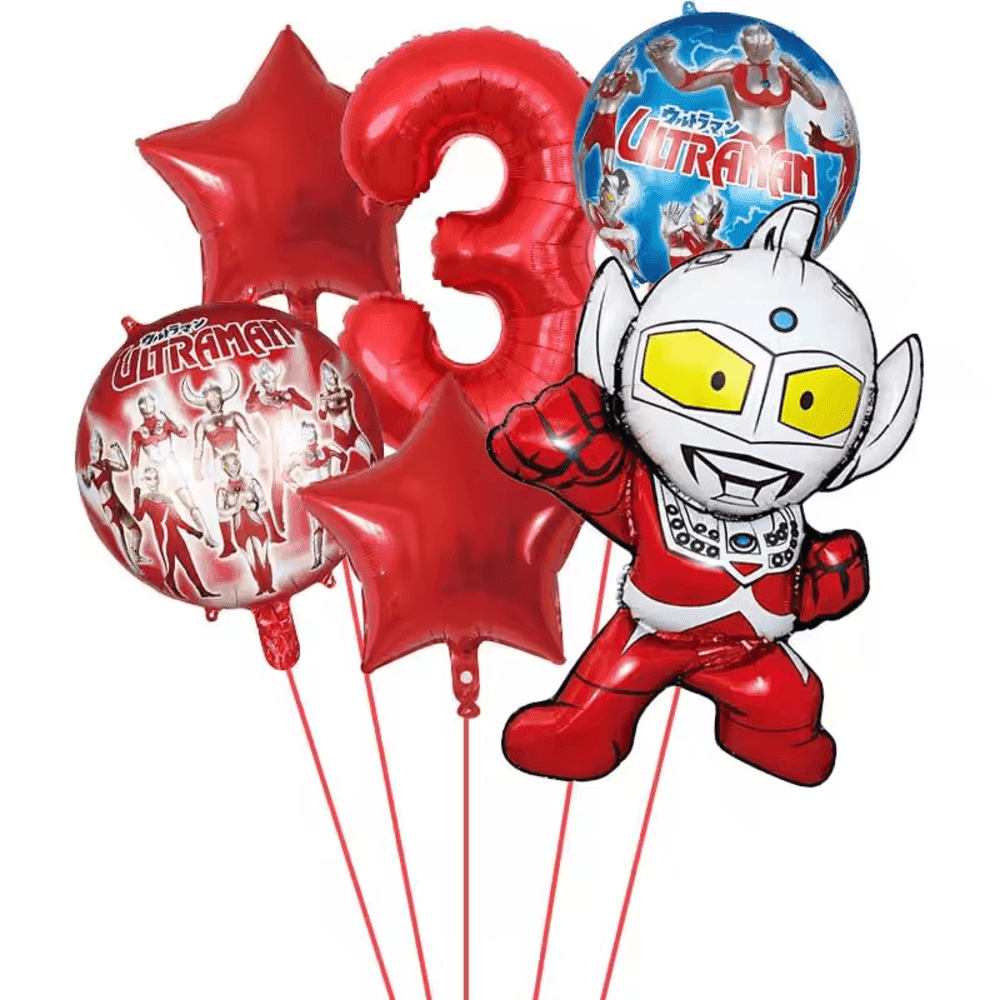 Anime Ultraman Taro Party Decoration Balloons