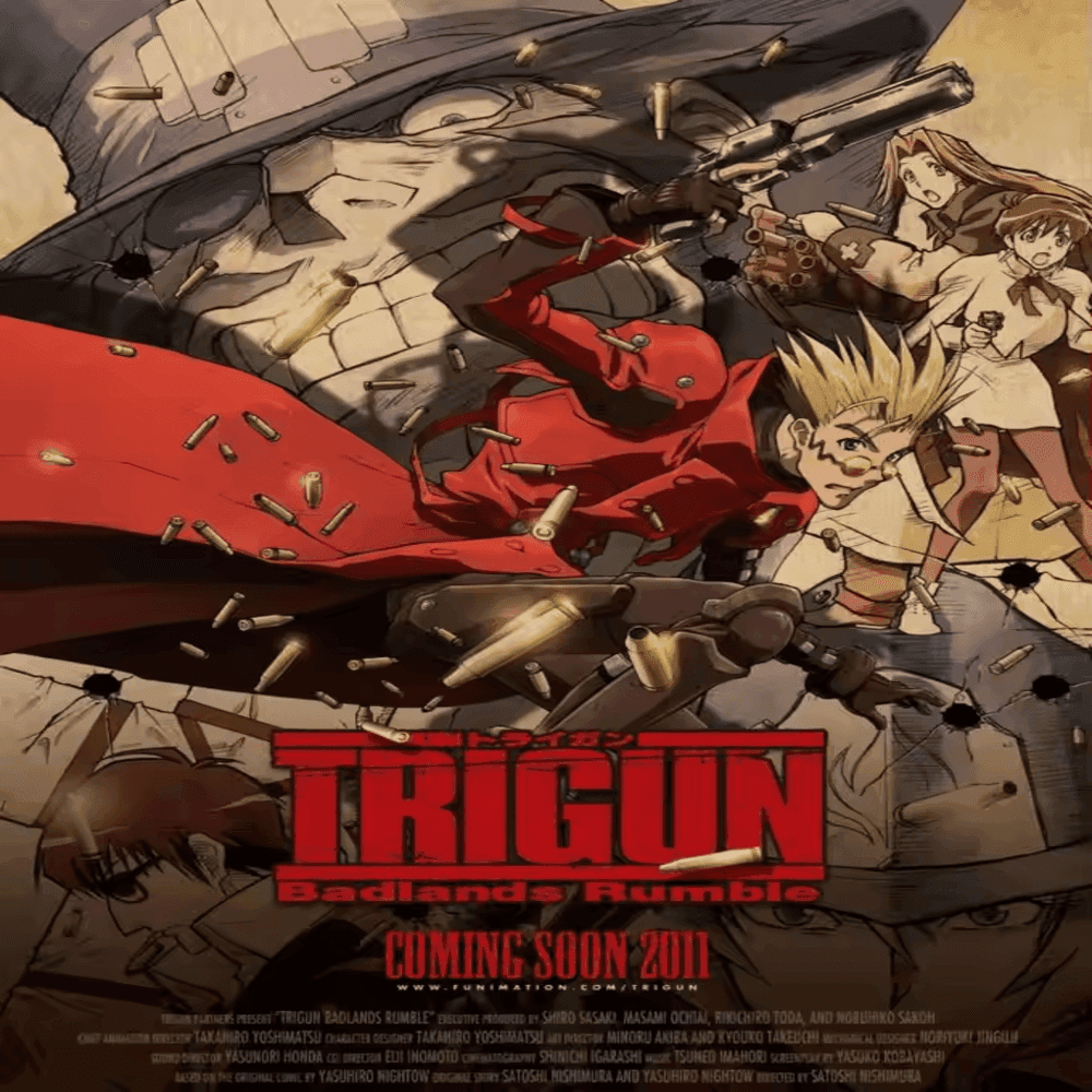 Anime Trigun: Badlands Rumble Vash The Stampede Decoration Painting Wall Art