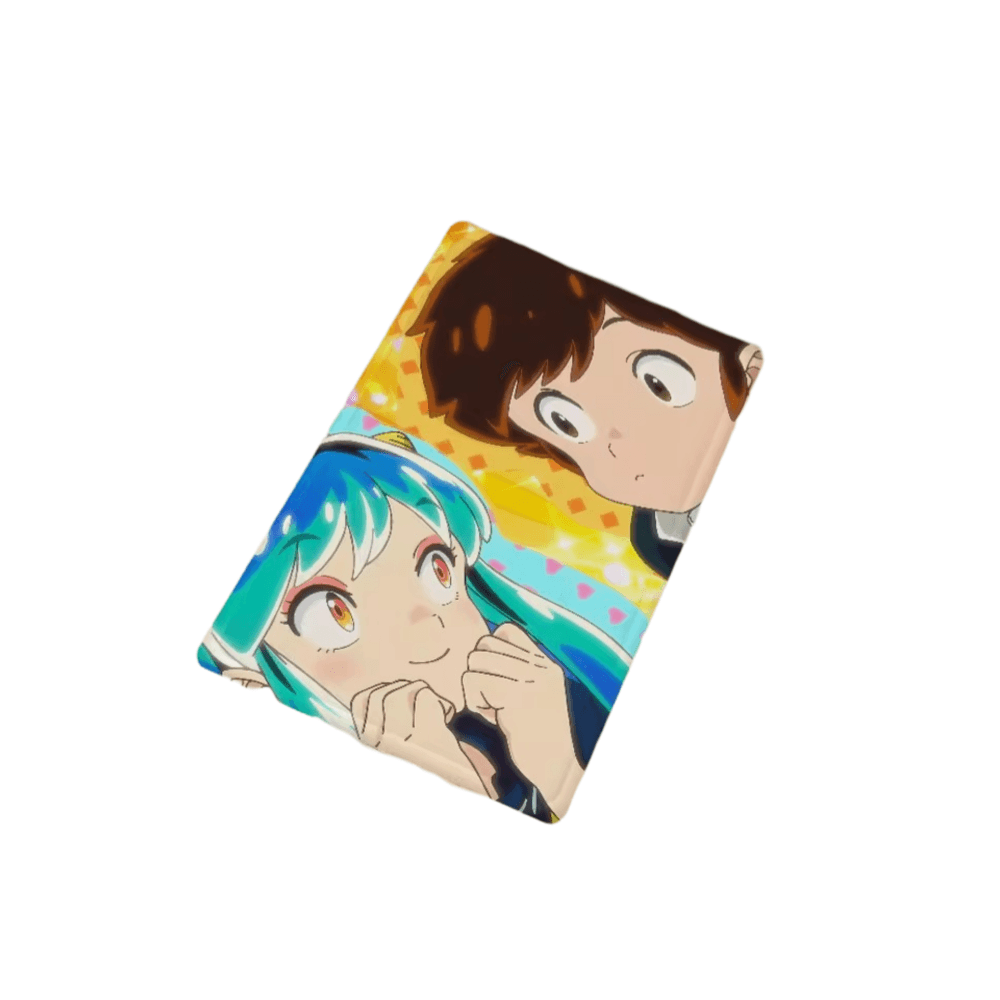 Anime Urusei Yatsura Ataru Moroboshi And Lum Mat