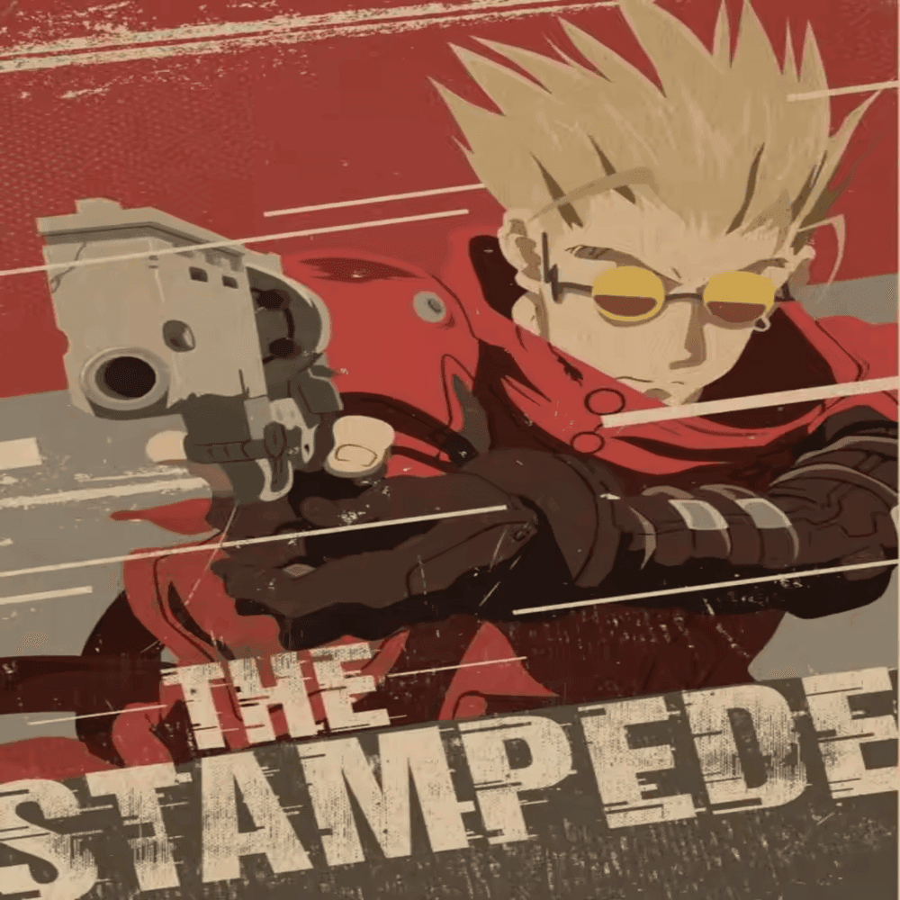 Anime Trigun Vash The Stampede Decoration Painting Wall Art Poster