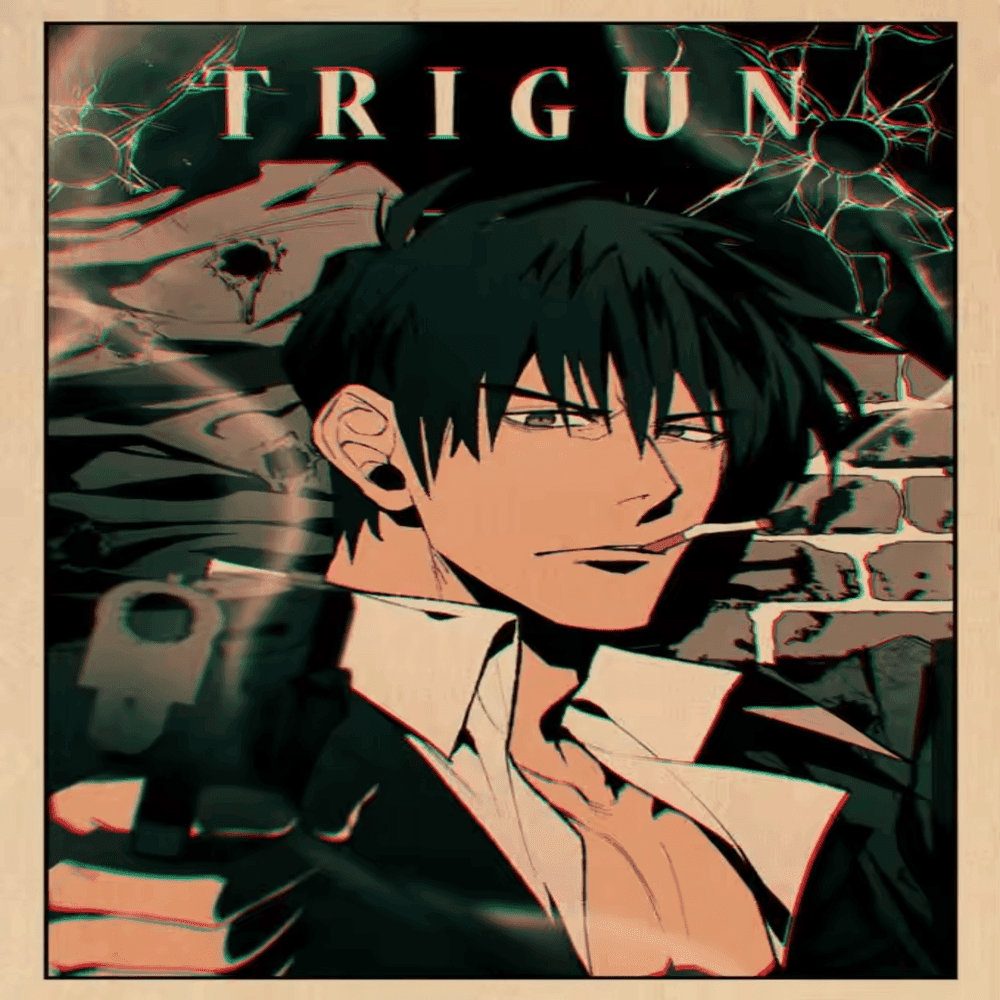 Anime Trigun Nicholas D. Wolfwood Decoration Painting Wall Art