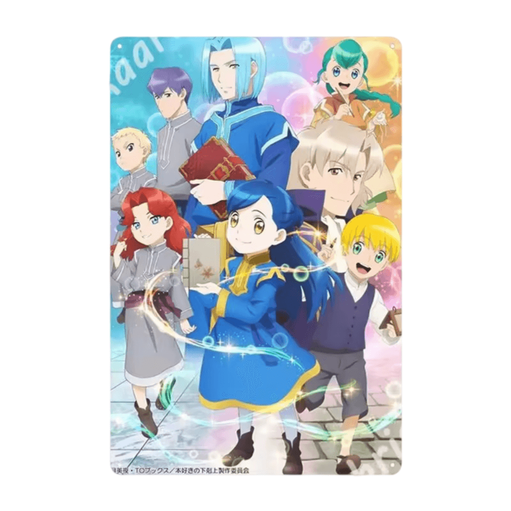 Ascendance Of A Bookworm Anime Character Poster